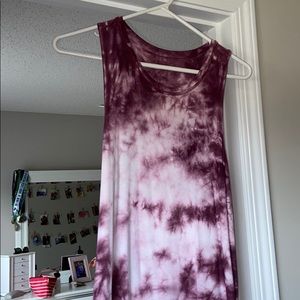 American eagle tie dye tank top